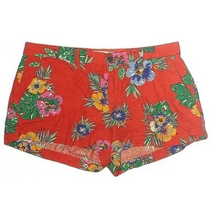 Old Navy women’s red floral shorts. Perfect condition. Size 0